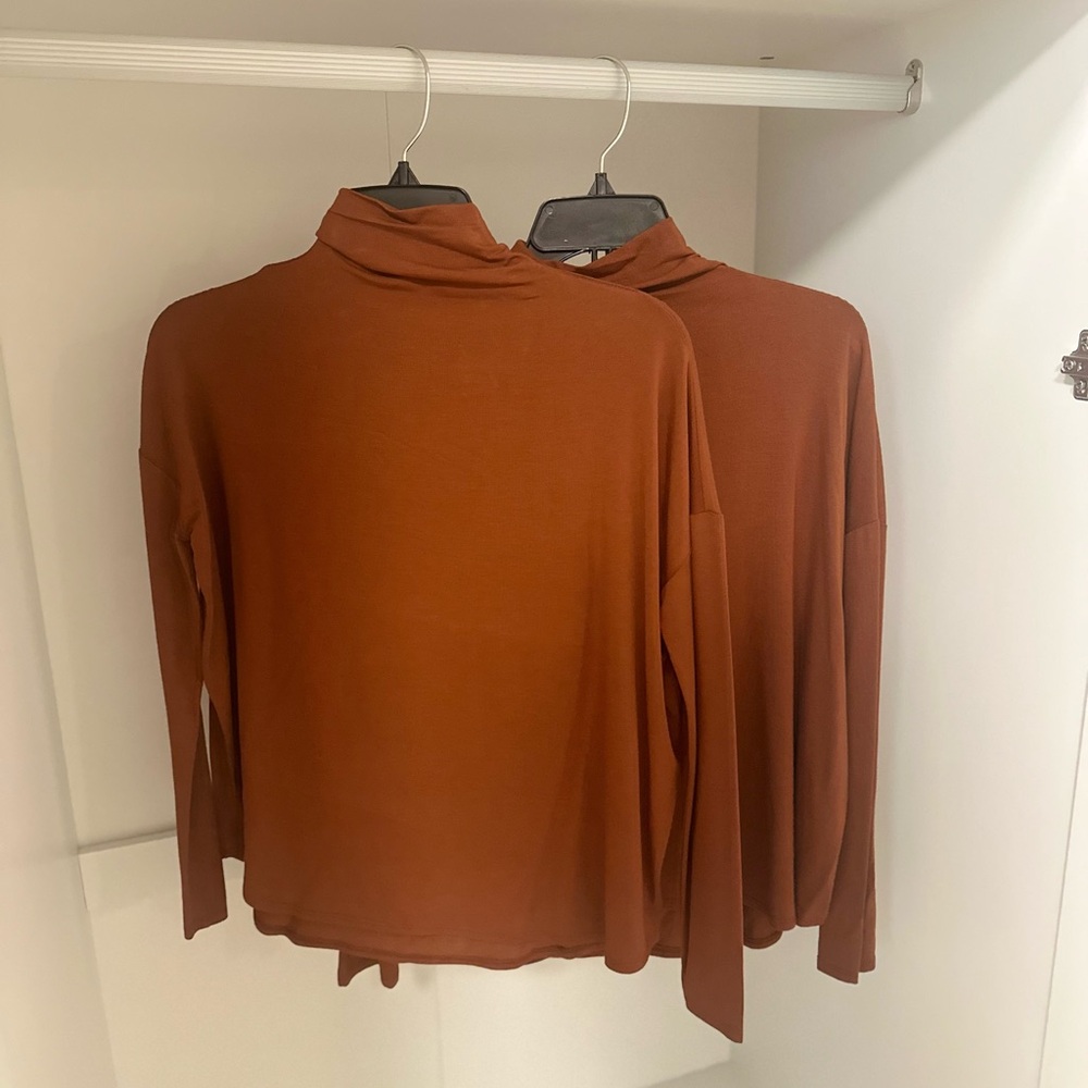 Morgan Turtle Neck in Paprika